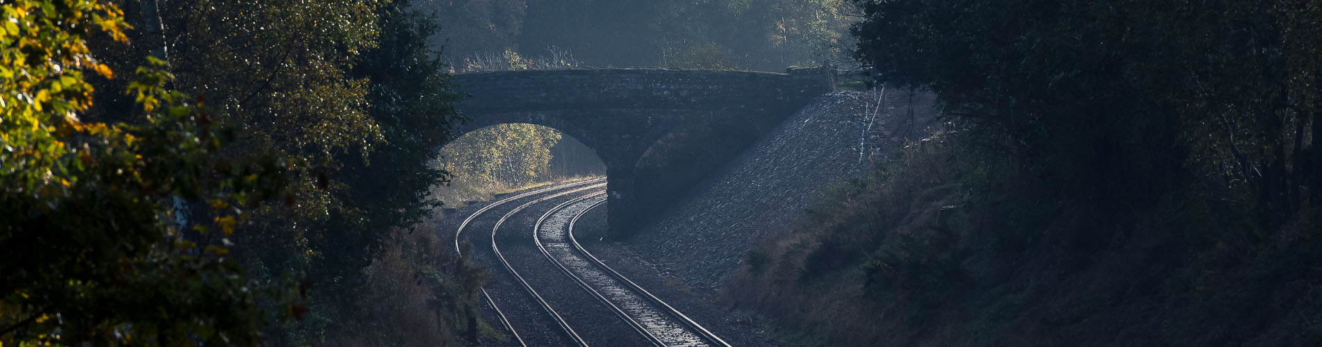 Bridge over railway line