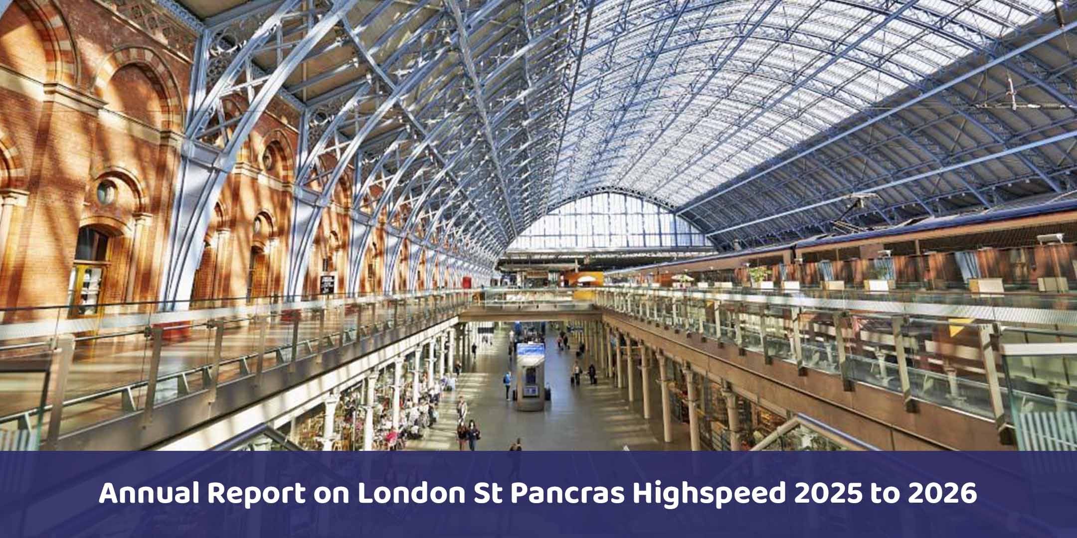 London St. Pancras International train station