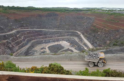 Bardon Hill quarry visit 