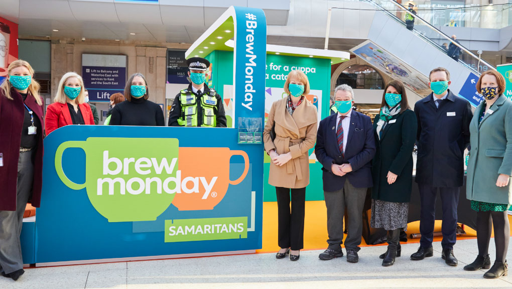 Samaritans Brew Monday in January 2022