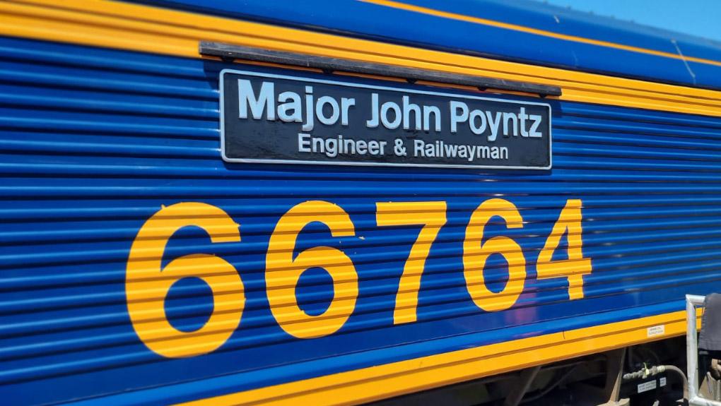 ORR & GB Railfreight honour Major John Poyntz