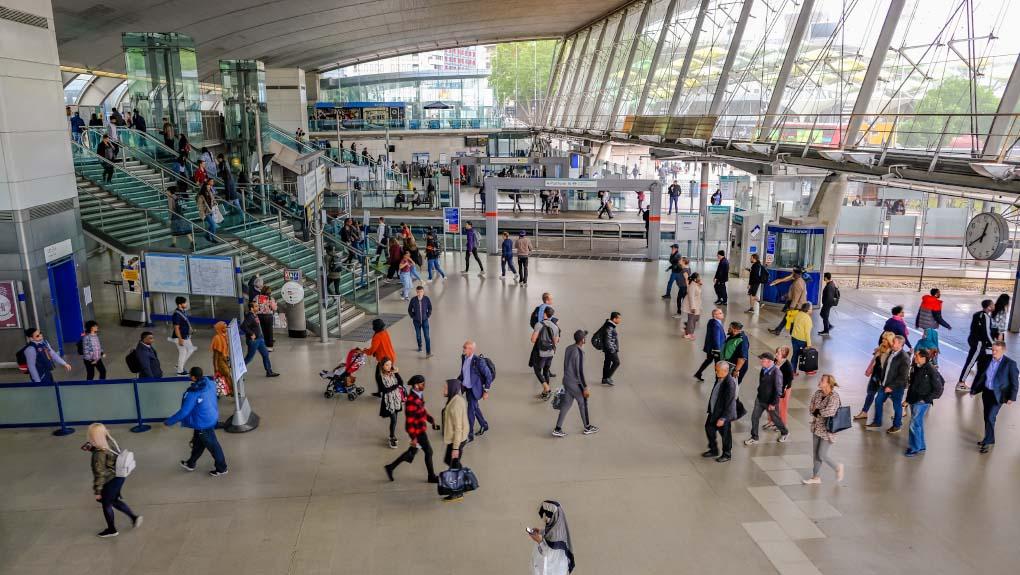 London Stratford railway station