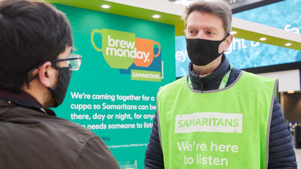 Samaritans Brew Monday in January 2022