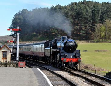 Steam locomotive The North Norfolkman, part of the North Norfolk Railway