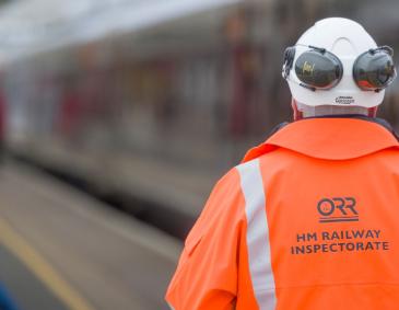 ORR HM Inspector of Railways at work