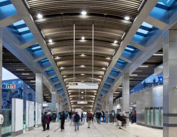 Transport for London photo of Whitechapel Elizabeth line station concourse