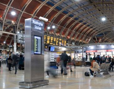 Paddington Station concourse